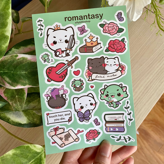 Romantasy Sticker Sheet
